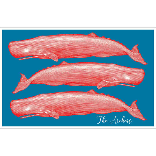 Pod of Whales Placemats